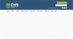 Desktop Screenshot of cws.org.nz