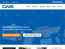 Tablet Screenshot of cws.net